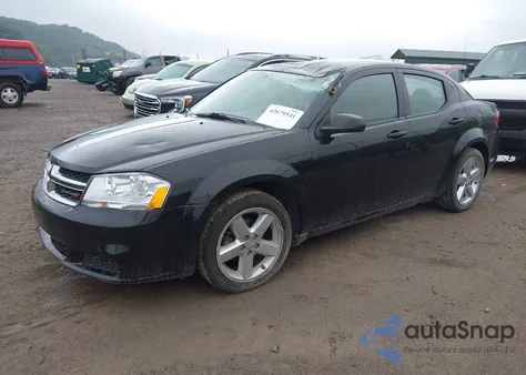 2013 Dodge Avenger Se z USA, uszkodzony, nr VIN 1C3CDZAB2DN710665